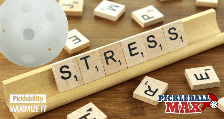 Manage Stress Playing Pickleball!