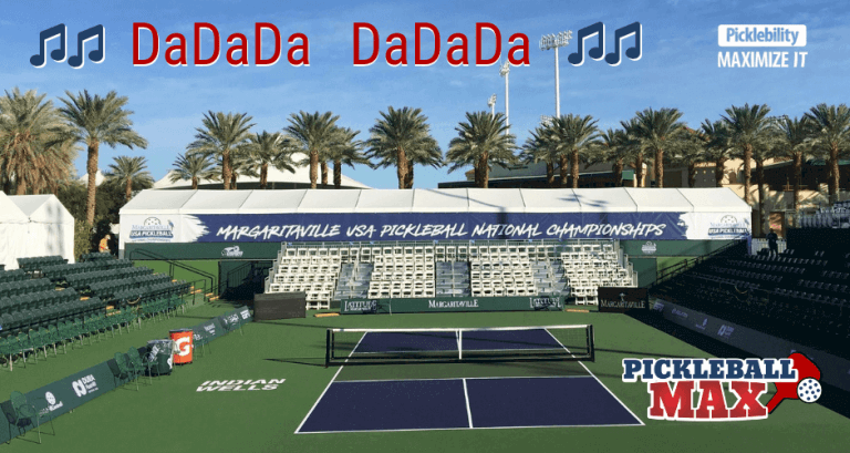 Pickleball on ESPN — ♫ ♫ DaDaDa DaDaDa ♫ ♫