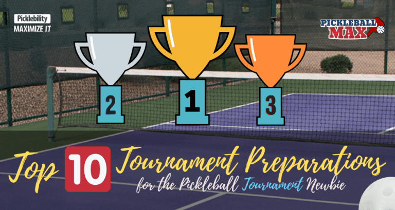 Pickleball Tournament Preparation