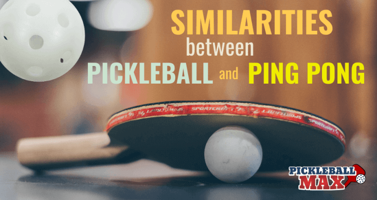 Pickleball vs. Ping Pong