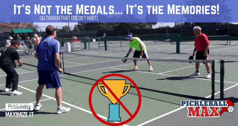Pickleball Medals & Memories