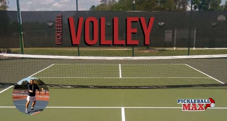 Pickleball Volley