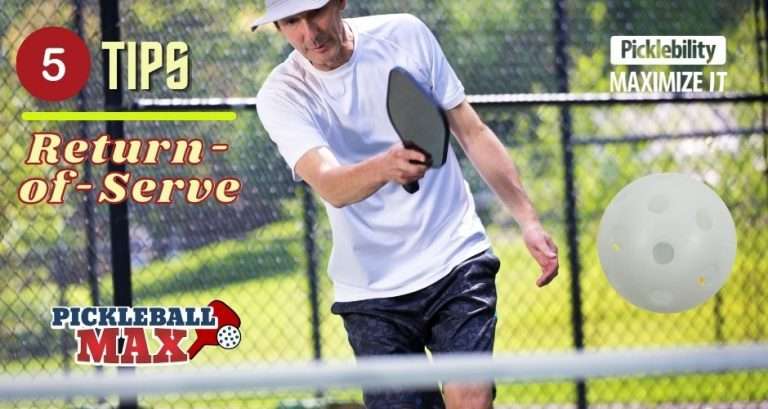 Pickleball Return of Serve