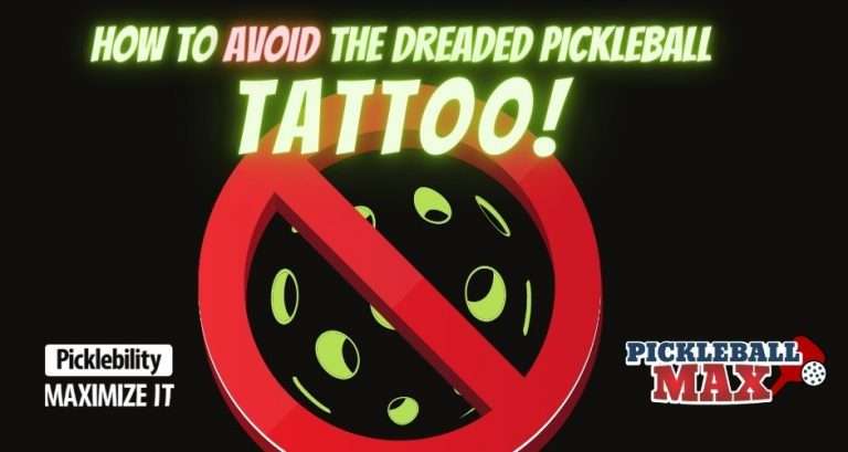 Pickleball Tattoo
