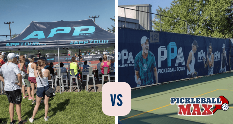 app tour vs ppa pickleball
