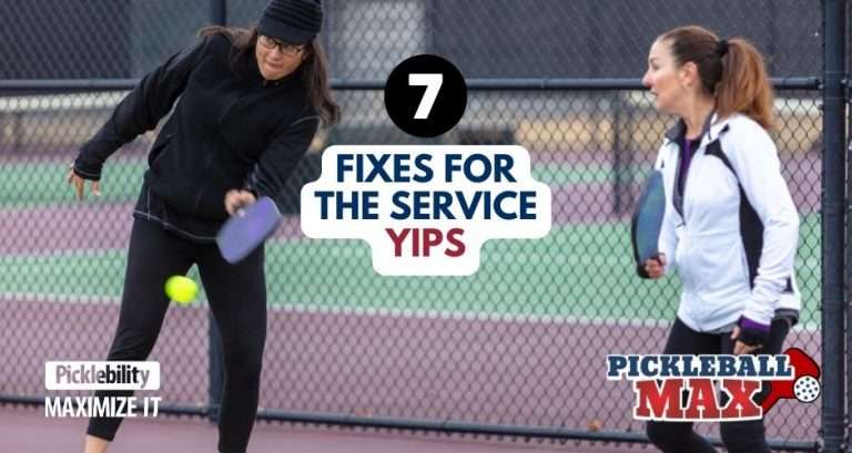 pickleball serve yips