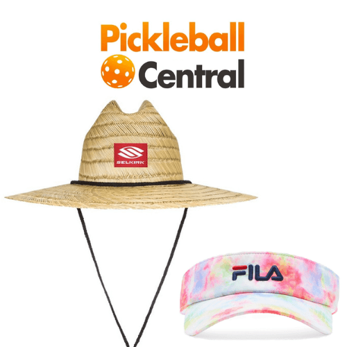 pickleball hats and visors from Central