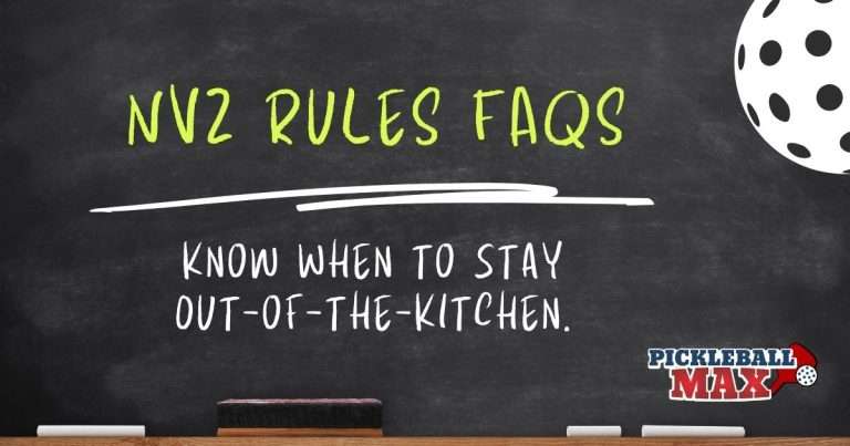 Pickleball Kitchen Rules: Know When to Stay Out